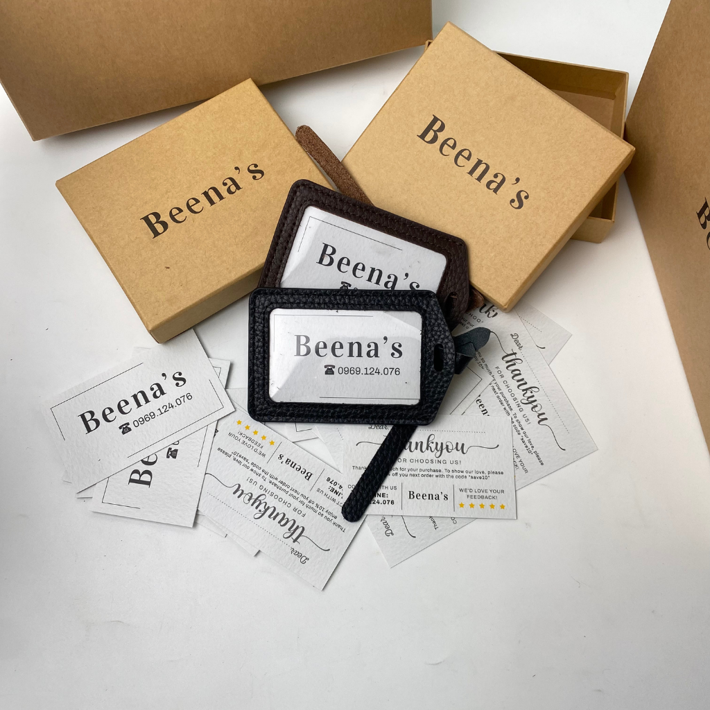 Phụ kiện da Beena's: Điểm nhấn hoàn hảo cho mọi trang phục