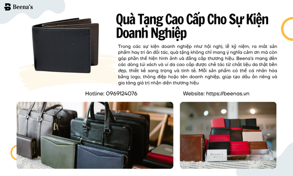 Quà tặng cao cấp cho sự kiện doanh nhân