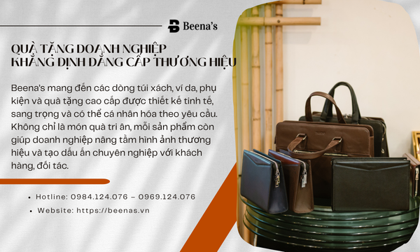 Quà tặng doanh nghiệp - Khẳng định đẳng cấp thương hiệu