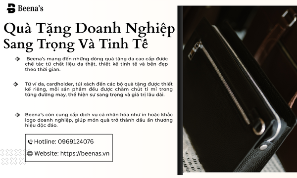 Quà tặng doanh nghiệp- Sang trọng và tinh tế