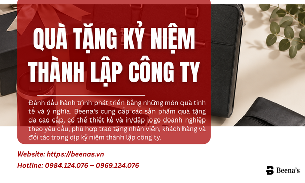 Quà Tặng Kỷ Niệm Thành Lập Công Ty