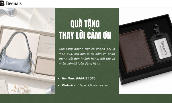 Quà tặng là cách doanh nghiệp nói lời cảm ơn.