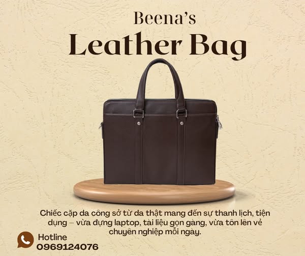 Quà tặng túi xách da cao cấp thể hiện đẳng cấp doanh nghiệp