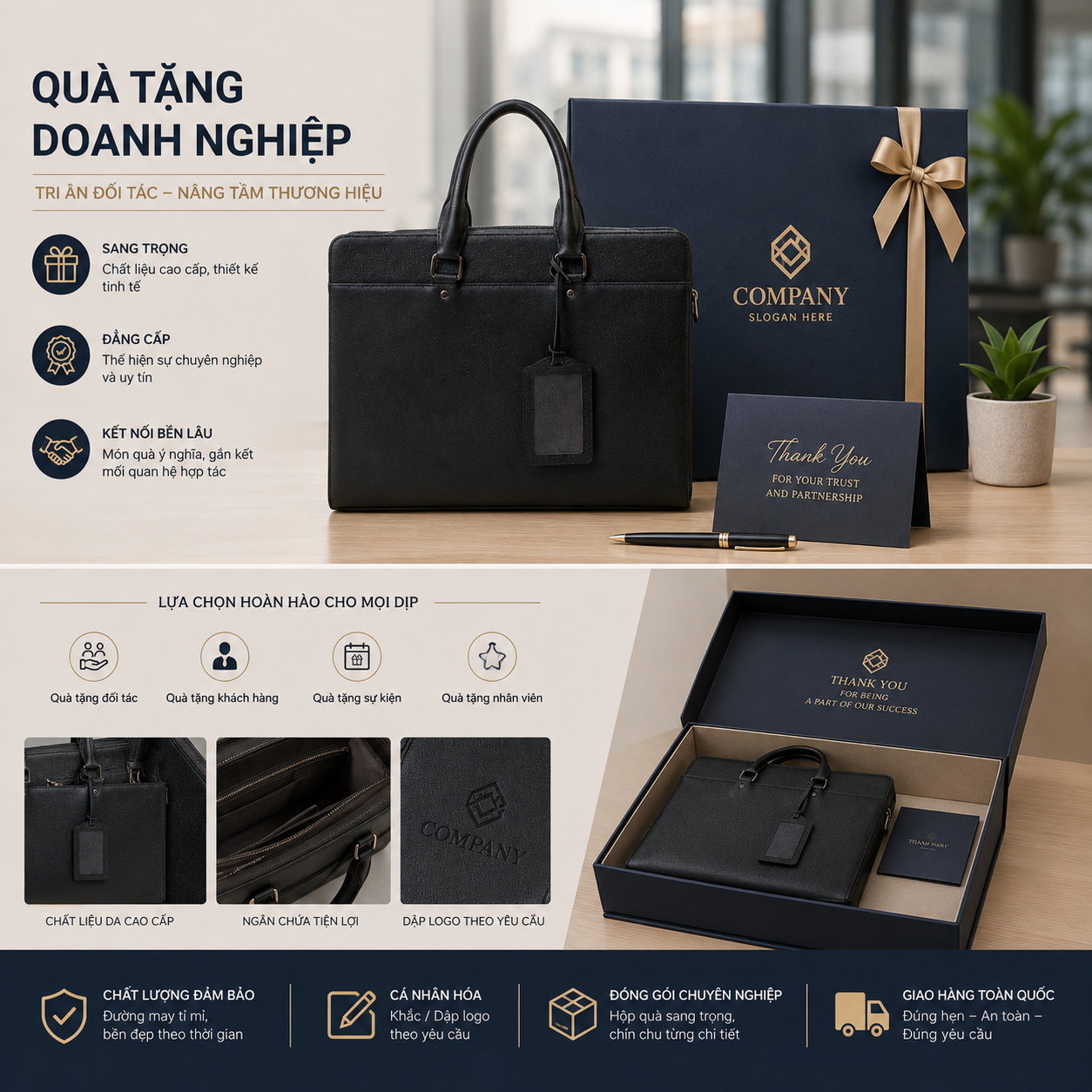 Quy Trình Đặt Hàng Quà Tặng Doanh Nghiệp