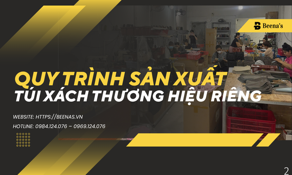 Sản xuất túi xách thương hiệu riêng