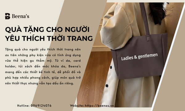 Tặng quà cho người yêu thích thời trang