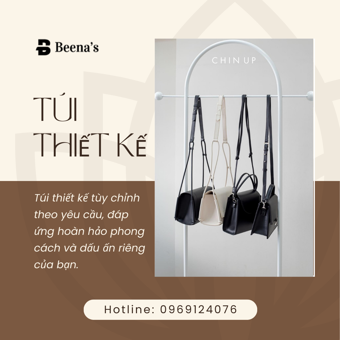 Thiết kế túi xách cao cấp - Tuỳ chỉnh theo yêu cầu