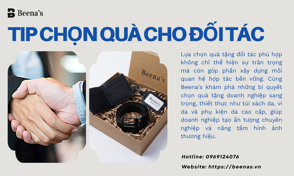 Tip chọn quà cho đối tác.