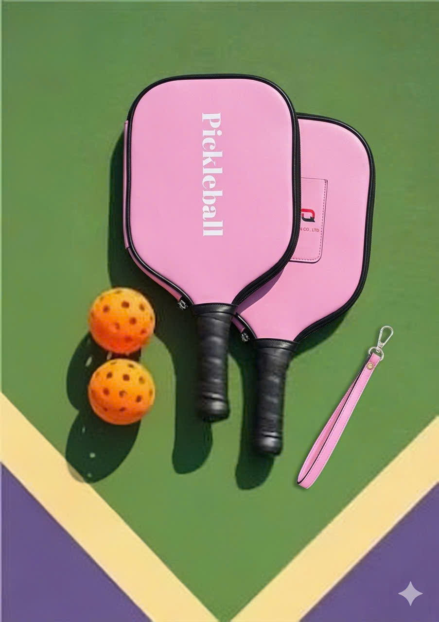 Túi da đựng vợt pickleball cao cấp dành cho người chơi hiện đại 