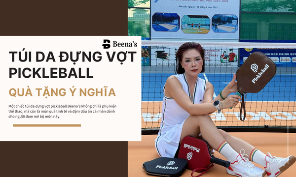 Túi Da Đựng Vợt Pickleball Beena's