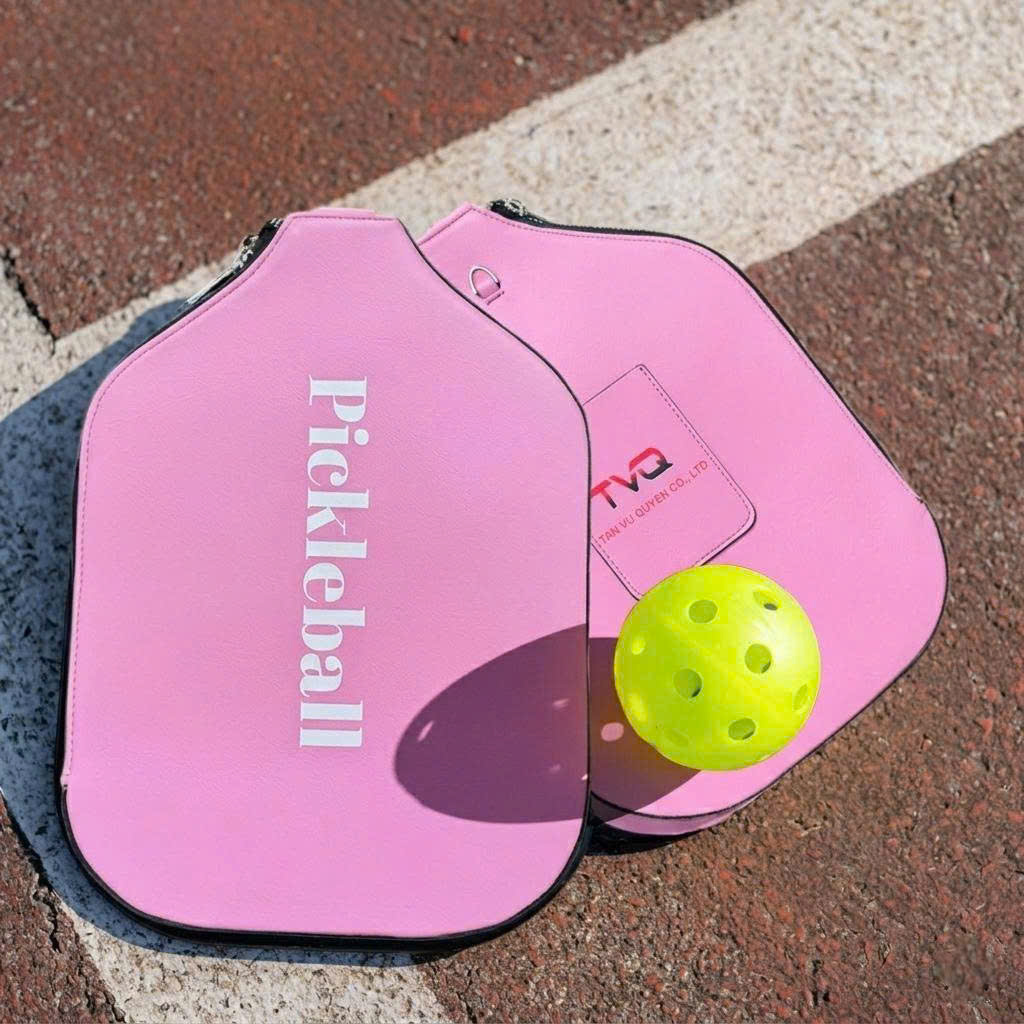 Túi da dựng vợt pickleball - Quà tặng cao cấp