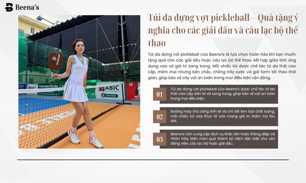 Túi da đựng vợt 