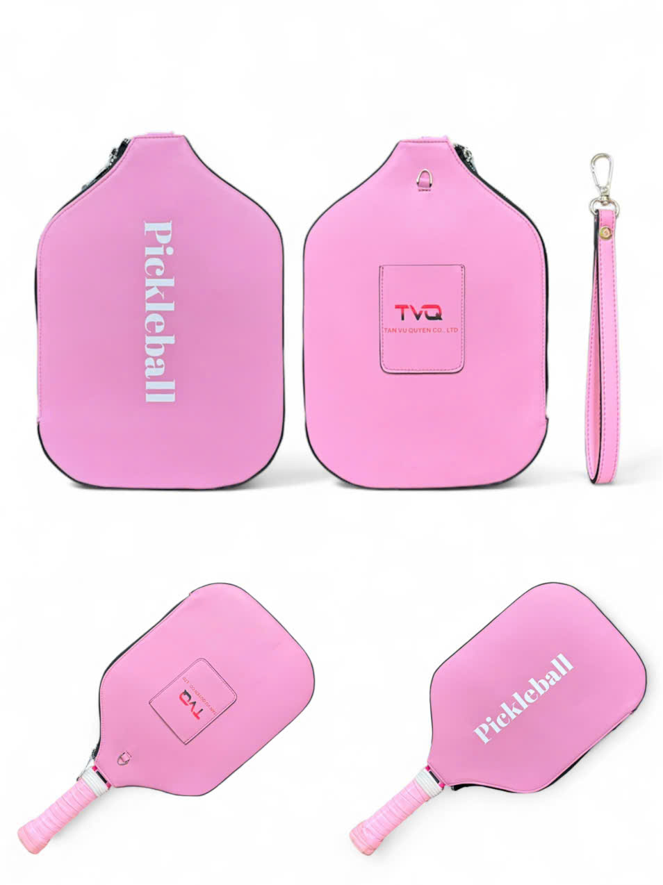 Túi da đựng vợt pickleball vừa bảo vệ vợt vừa thời trang