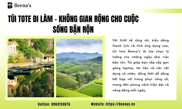 Túi Tote Đi Làm – Không Gian Rộng Cho Cuộc Sống Bận Rộn