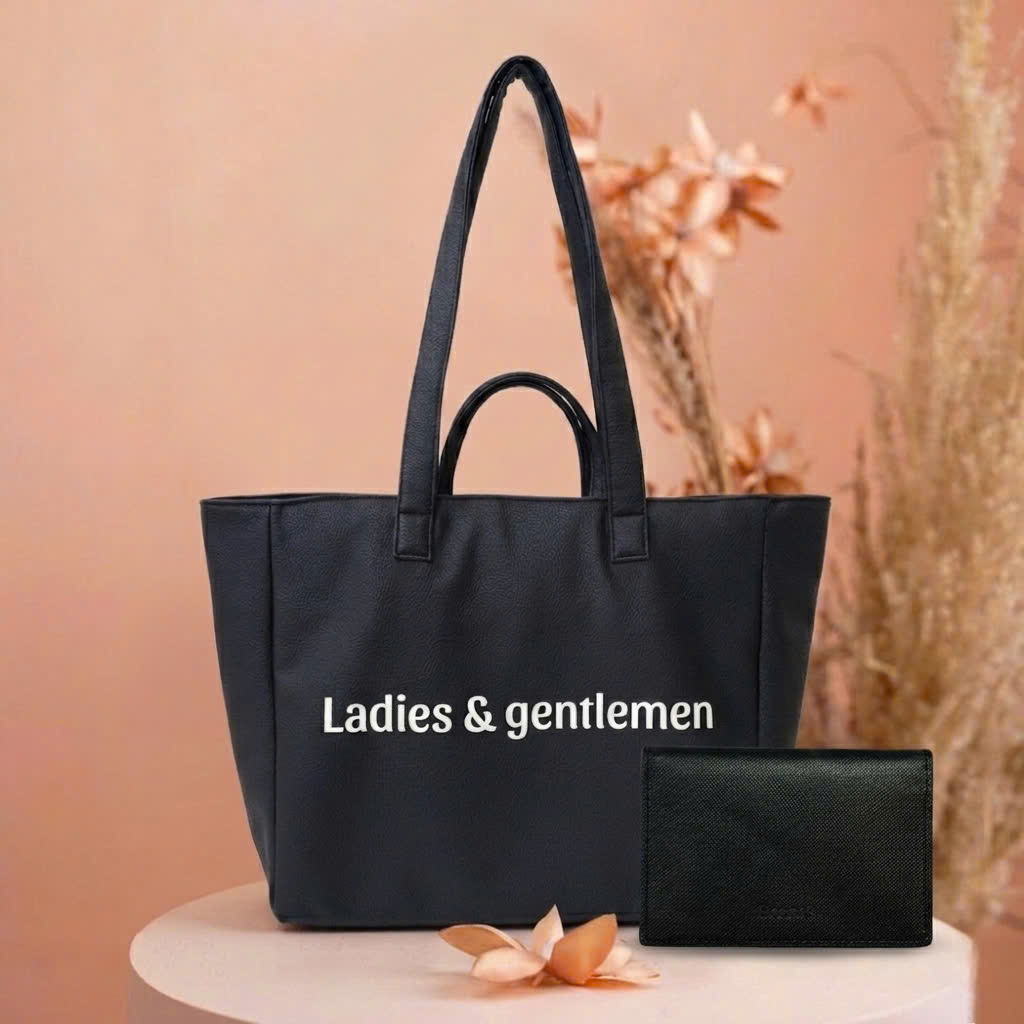 Túi tote và ví da - Phụ kiẹn hàn hảo cho ngày dài năng động 