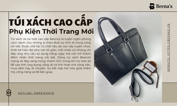 Túi xách da cao cấp - Phụ kiện thời trang mới