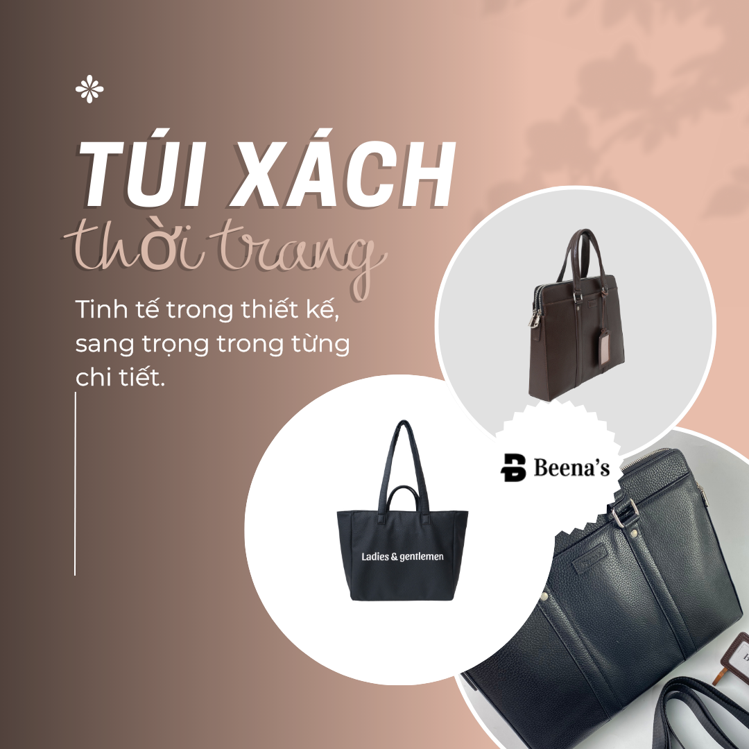 Túi xách da cao cấp cho doanh nhân hiện đại 