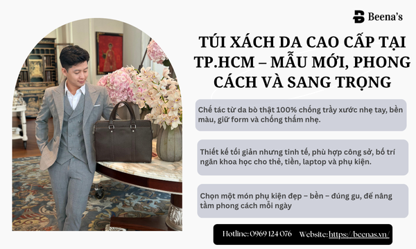Túi Xách Da Nam Sang Trọng