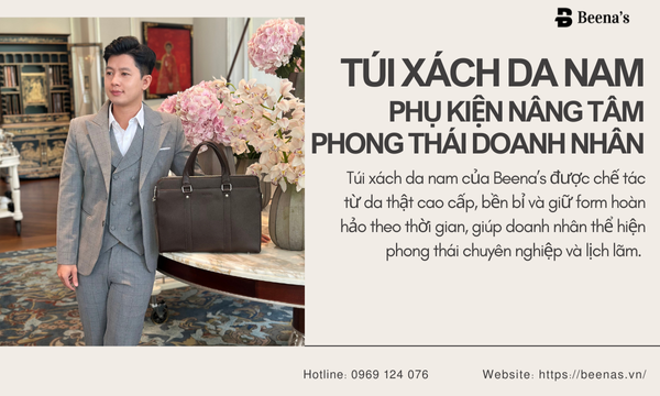 Túi xách da nam 