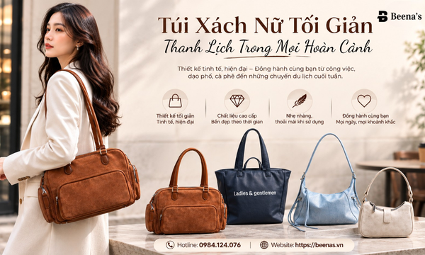 Túi Xách Nữ Tối Giản – Thanh Lịch Trong Mọi Hoàn Cảnh