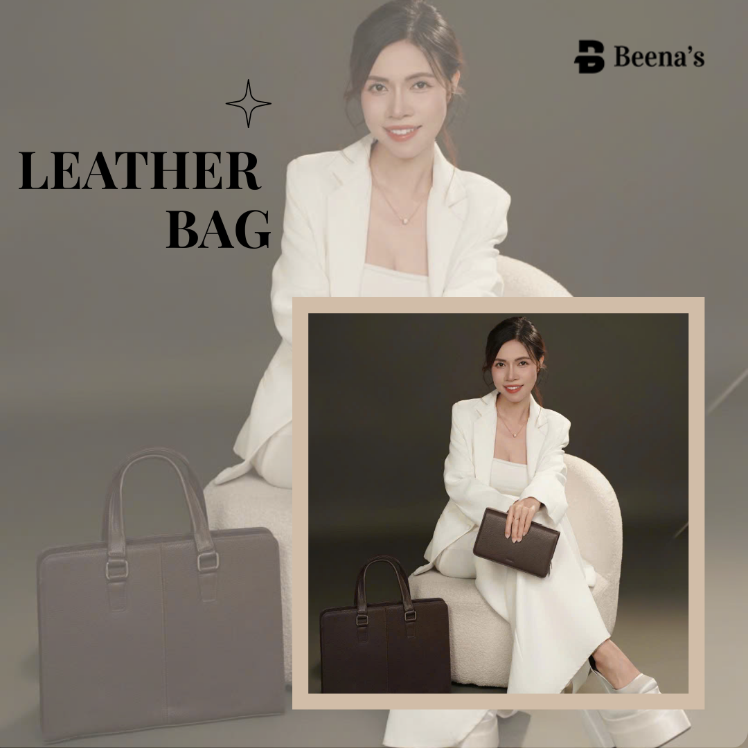 Túi xách da sang trọng - Điểm nhấn thời trang dự tiệc 