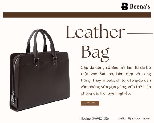 Túi xách thiết kế - Chát liệu da bò thật cao cấp 