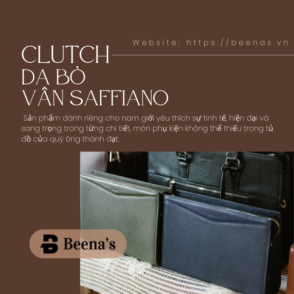 Ví clutch phù hợp khi gặp đối tác 