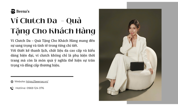 Ví da quà tặng khách hàng