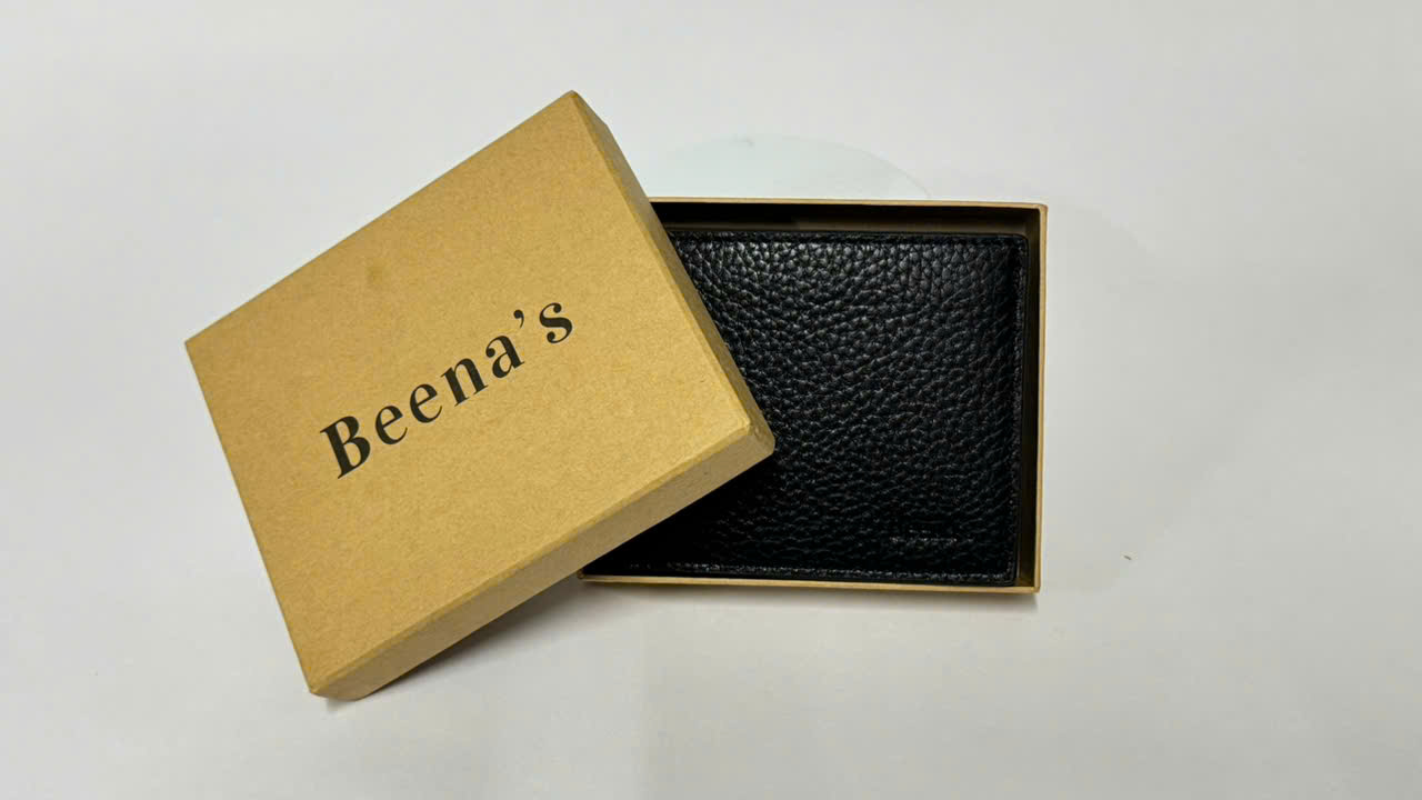 Ví da bò làm quà tặng sang trọng cho nam giới