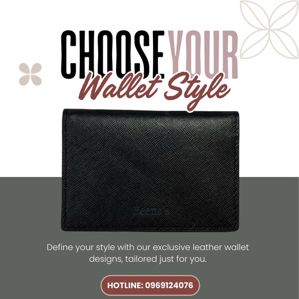 Ví da bò làm quà tặng sang trọng cho nam giới