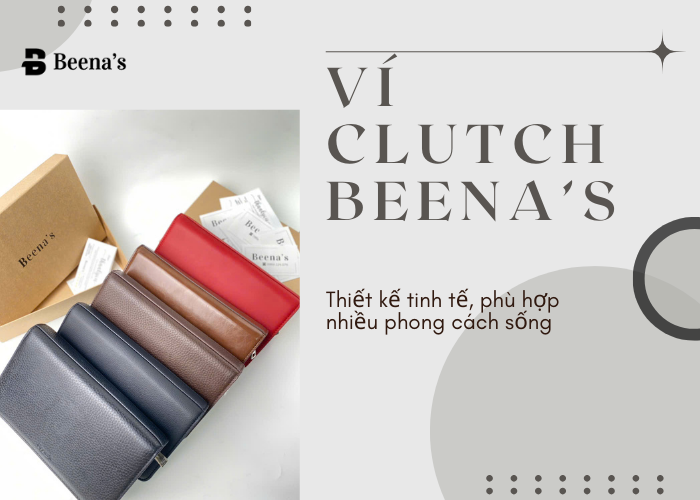 Ví da cầm tay - Lựa chọn quà tặng doanh nghiệp