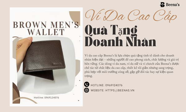 Ví da cao cấp - Quà tặng doanh nhân