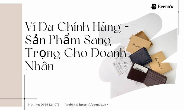 Ví Da Nam Cao Câp - Chính Hãng 