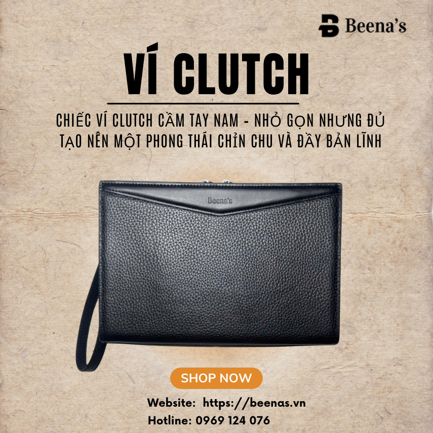 Ví da nam tối giản - xu hướng phong cách 2026
