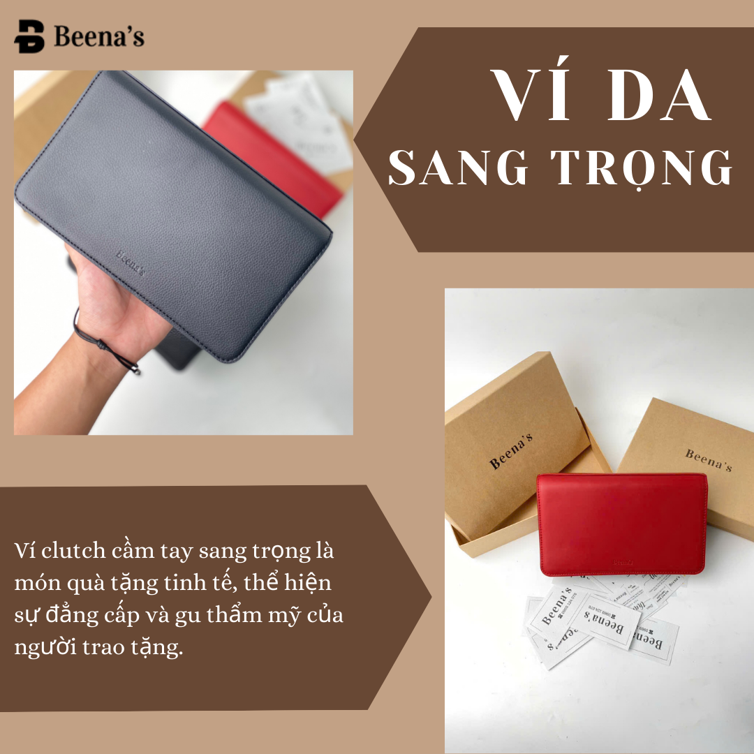 Ví da túi xách cao cấp - Phong cách thanh lịch 