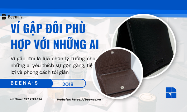 Ví gập đôi phù hợp với những ai?