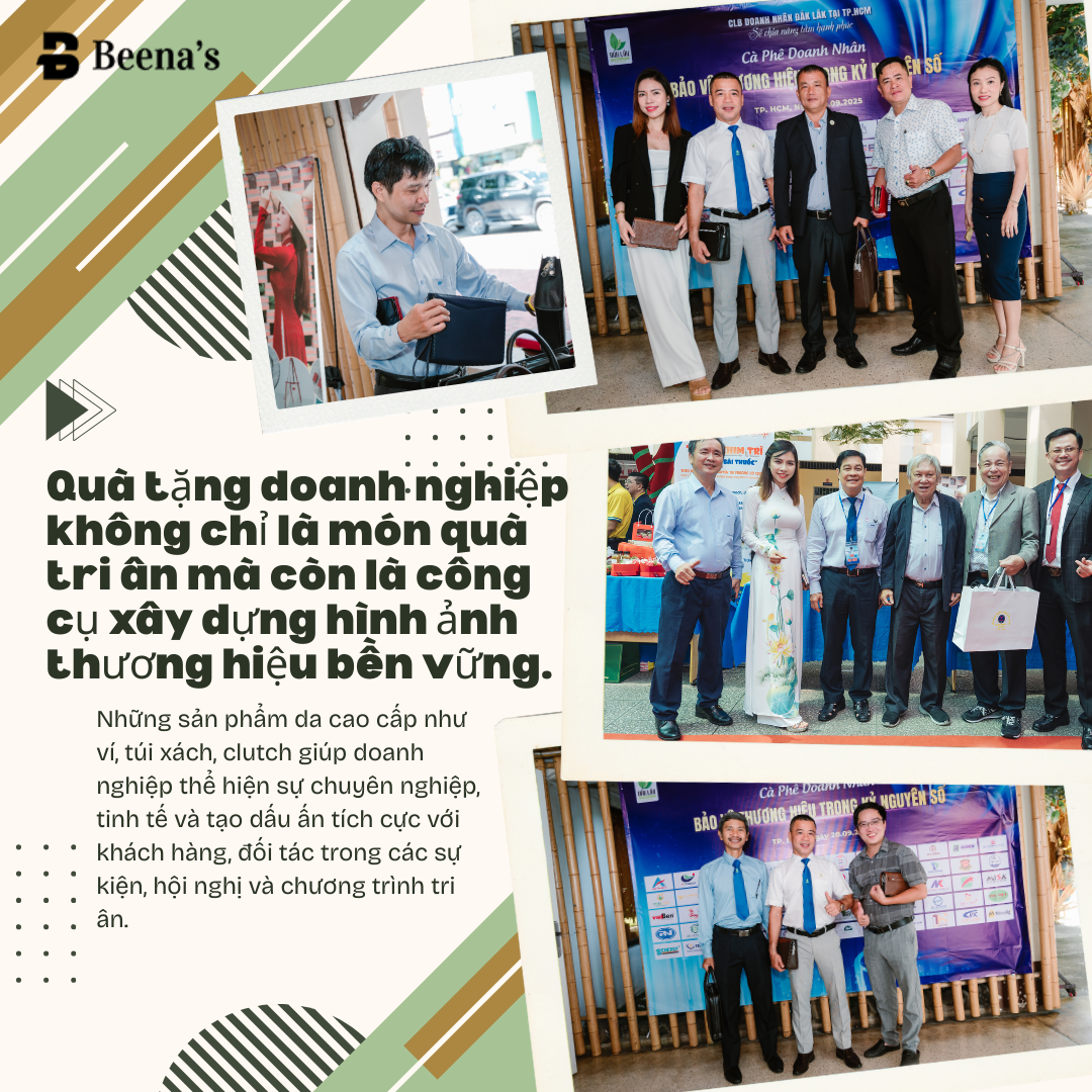 Vì sao chọn công ty TNHH Tân Vũ Quyên sản xuất đồ da cho doanh nghiệp