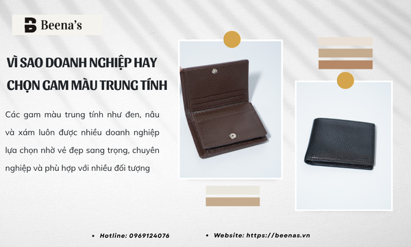 Vì sao doanh nghiệp lớn thường chọn gam màu trung tính