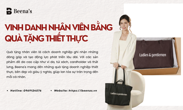 Vinh danh nhân viên bằng quà tặng thiết thực