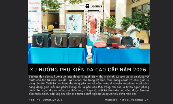 Xu hướng phụ kiện cao cấp năm 2026