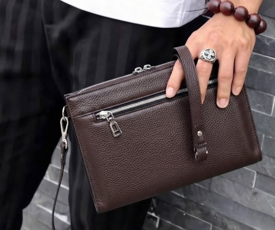 Xu Hướng Ví Clutch Nam Mới Nhất