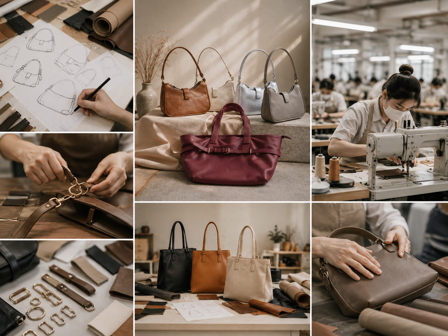 Xưởng Sản Xuất Túi Xách Theo Thiết Kế Riêng
